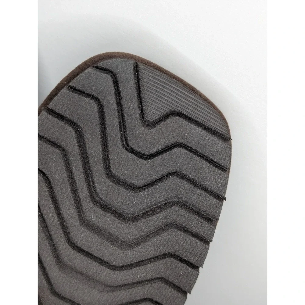 Ariat Patriot Square Toe House Slippers Boys Size Small (12-13)‎ Brown Leather